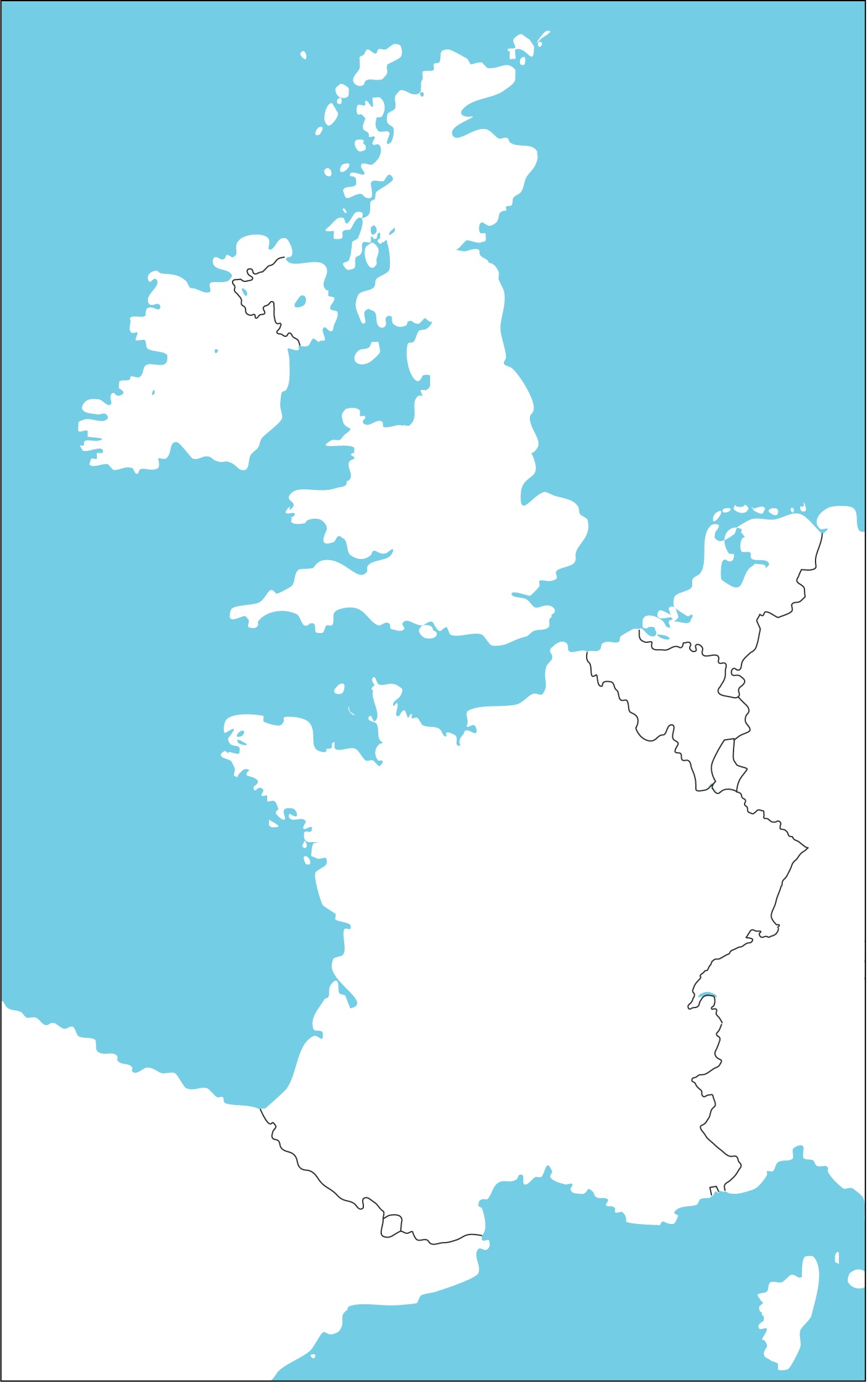 sjeverna europa slijepa karta Osnovna škola Josipa Zorića Dugo Selo   Geografija sjeverna europa slijepa karta
