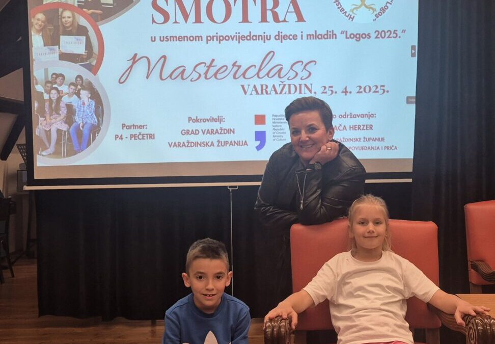 DRŽAVNA SMOTRA U PRIPOVIJEDANJU: Luka i Franka sudjelovali na Masterclassu!