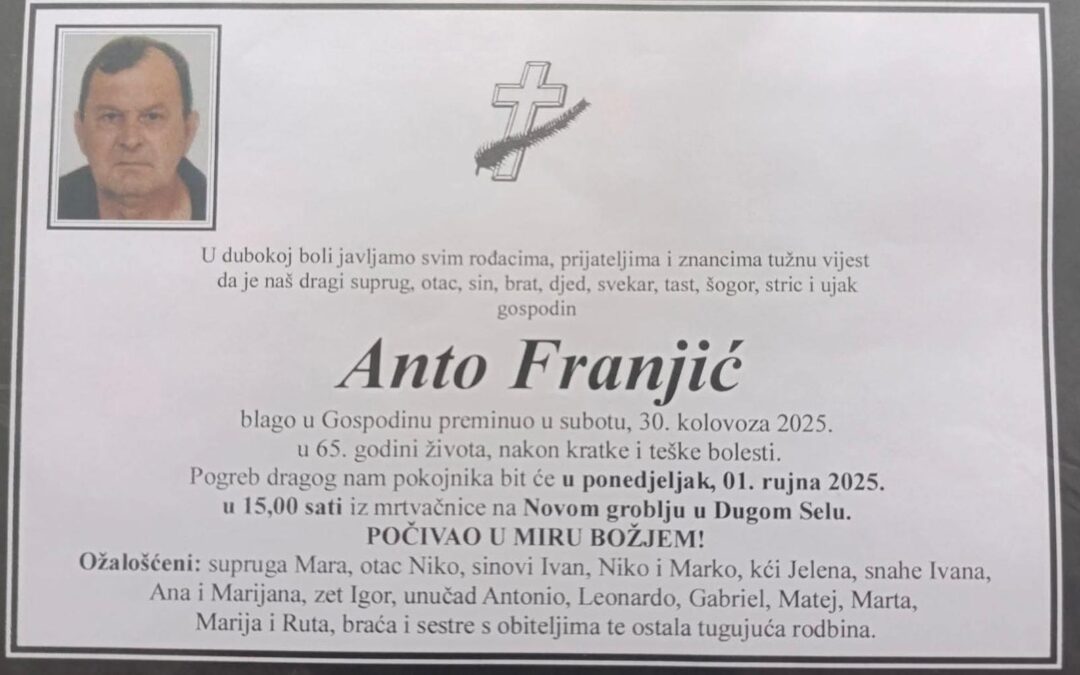 POSLJEDNJI POZDRAV