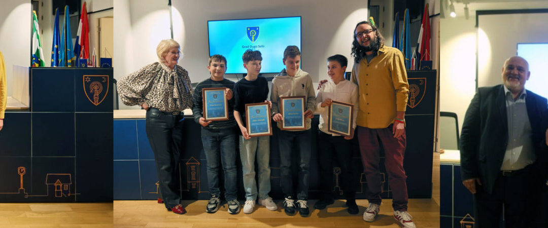 DUGO SELO SLAVI SVOJE MLADE TALENTE: Priznanja najuspješnijim učenicima