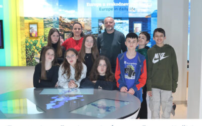 POSJET CENTRU „DOŽIVI EUROPU“: Europa je važna jer zajedno rješavamo probleme