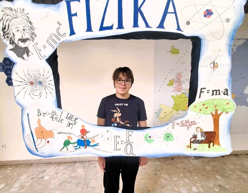 ŽUPANIJSKO NATJECANJE IZ FIZIKE: Ponosni na uspjeh našeg učenika!