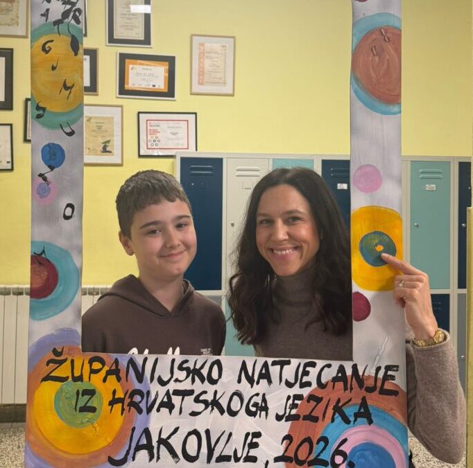 NA VRHU ŽUPANIJE: Luka briljirao na Natjecanju iz hrvatskog jezika!