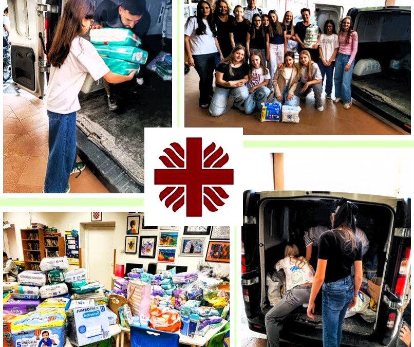 VELIKO SRCE MALIH LJUDI: Učenici prikupili donacije za bebe u Kući ljubavi