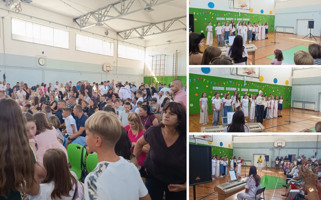 PRVI DAN ŠKOLE: U klupe sjelo 113 prvašića